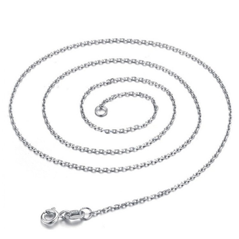 925 silver with chain cross chain all-match pendant clavicle accessories bare chain simple chain production